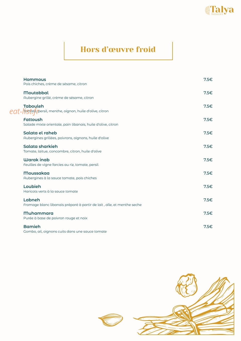 Talya — carte page 2