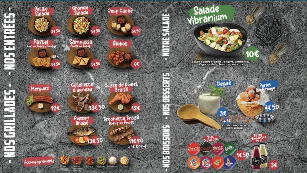 Wakanda factory — carte page 1