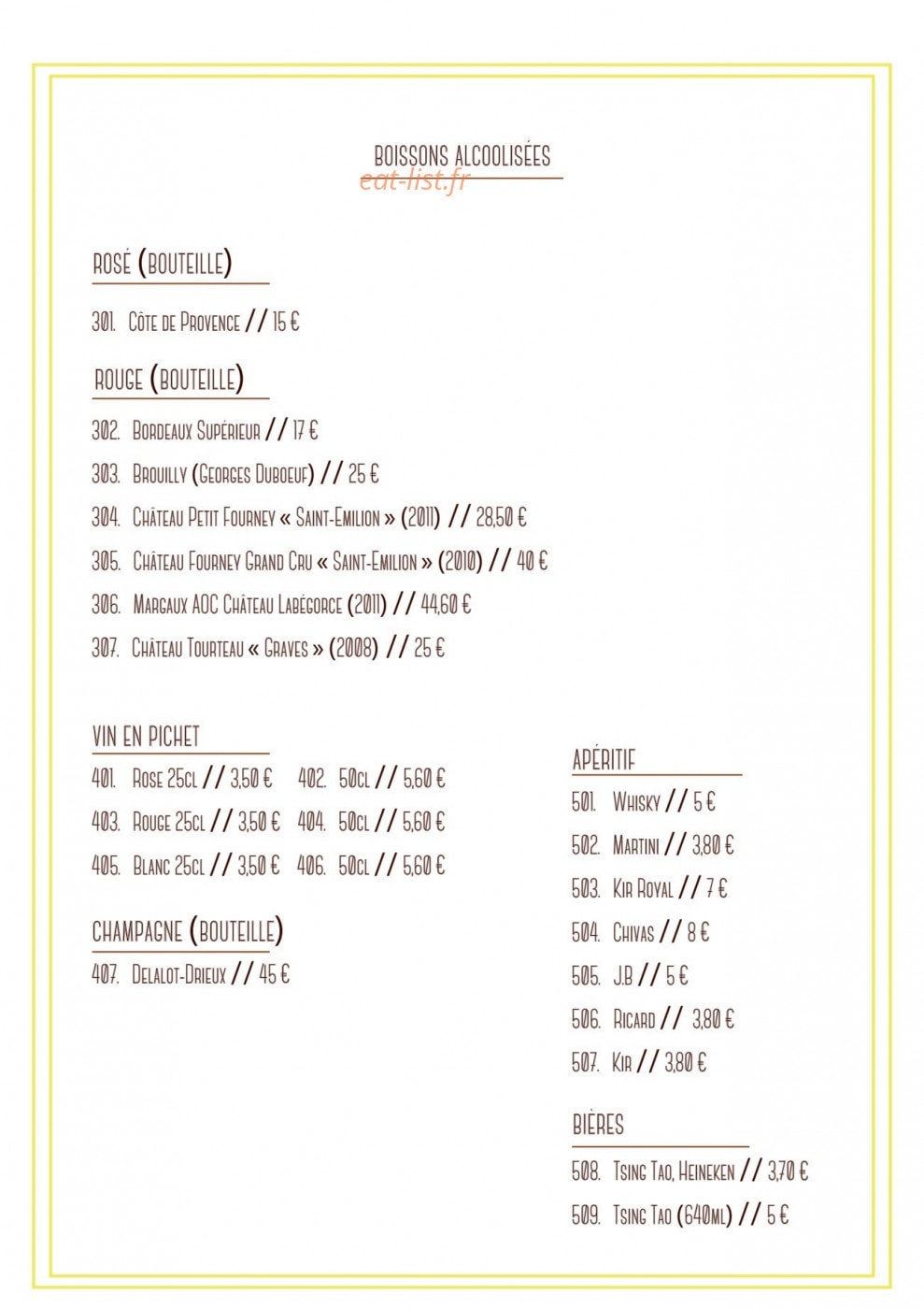 1 Pot — carte page 10