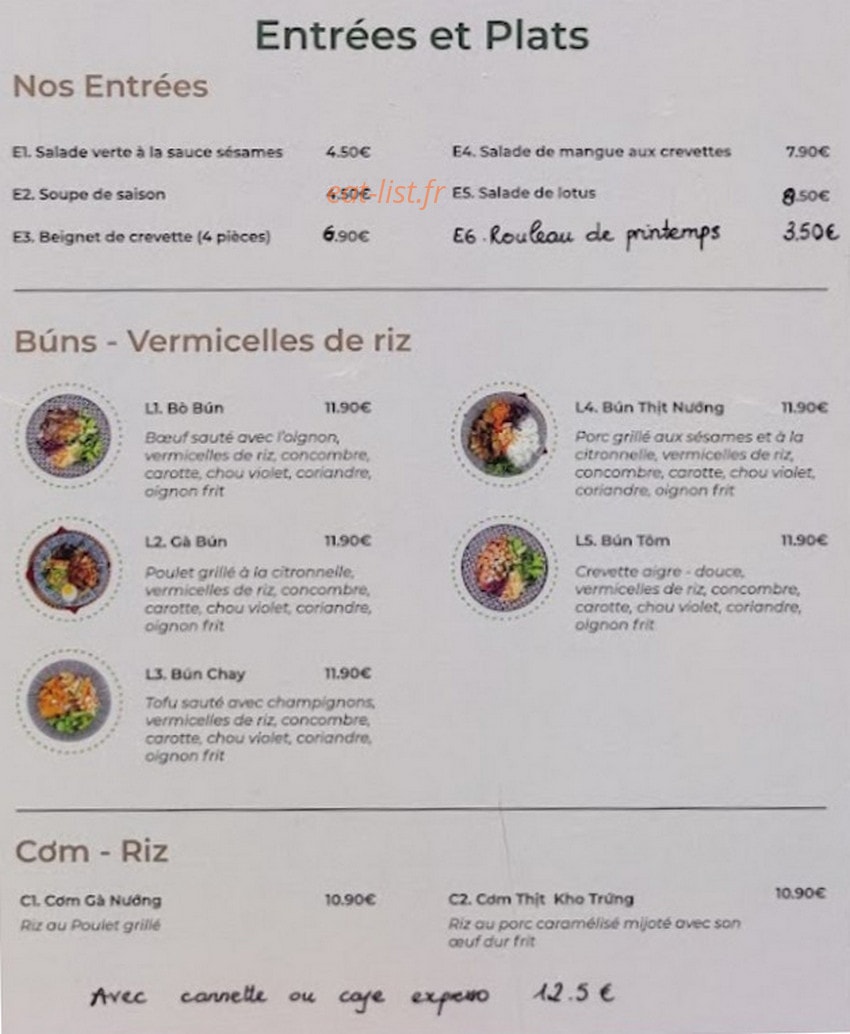 Bà Ba — carte page 1