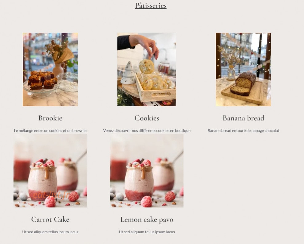 Be Tea — carte page 6