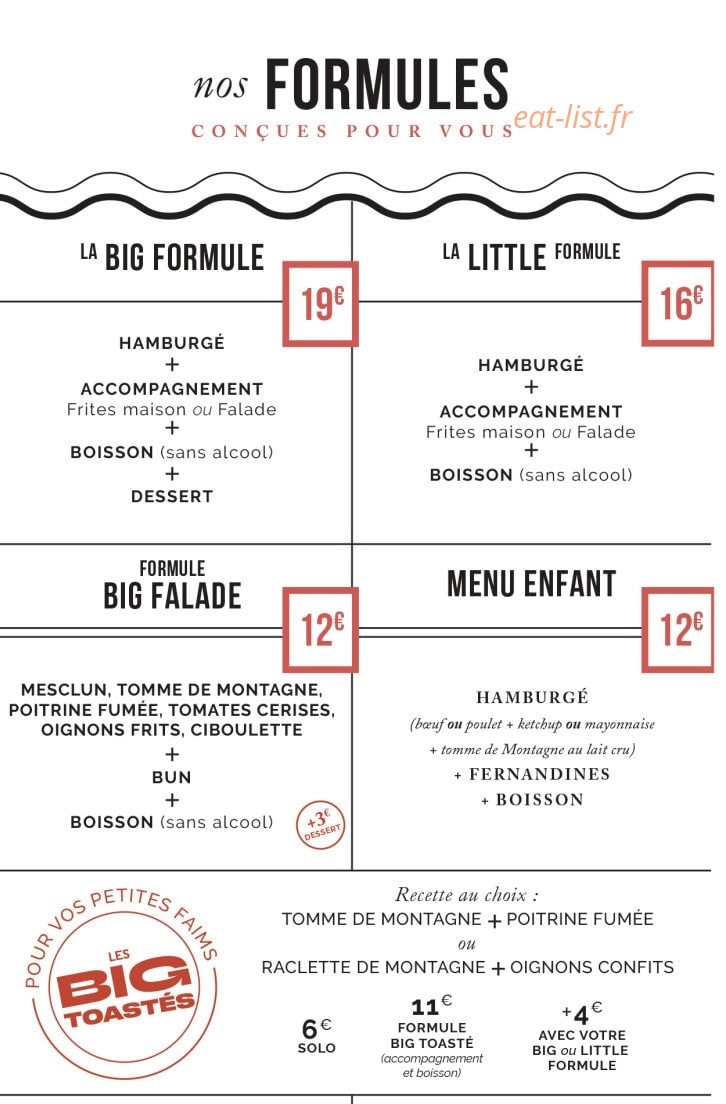 Big Fernand — carte page 3