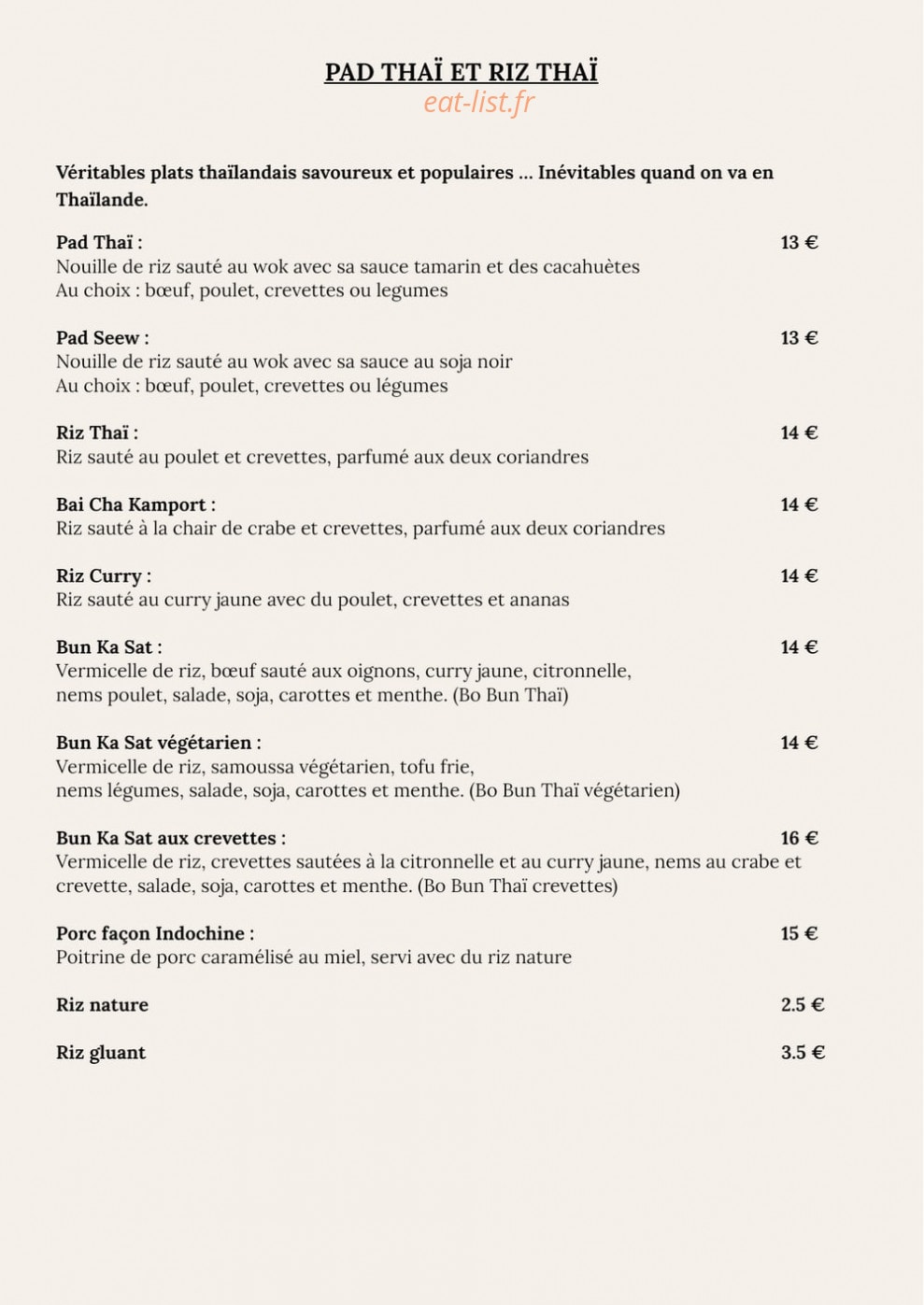 Butte aux Thaï — carte page 1