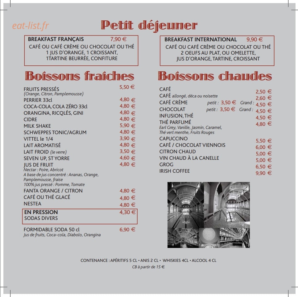 Café Nénesse — carte page 3