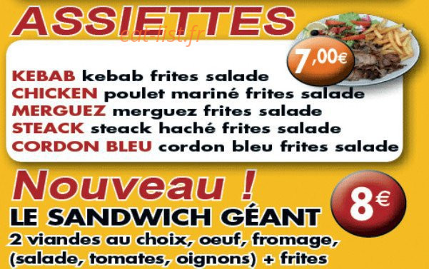 Charlety Pizza — carte page 9
