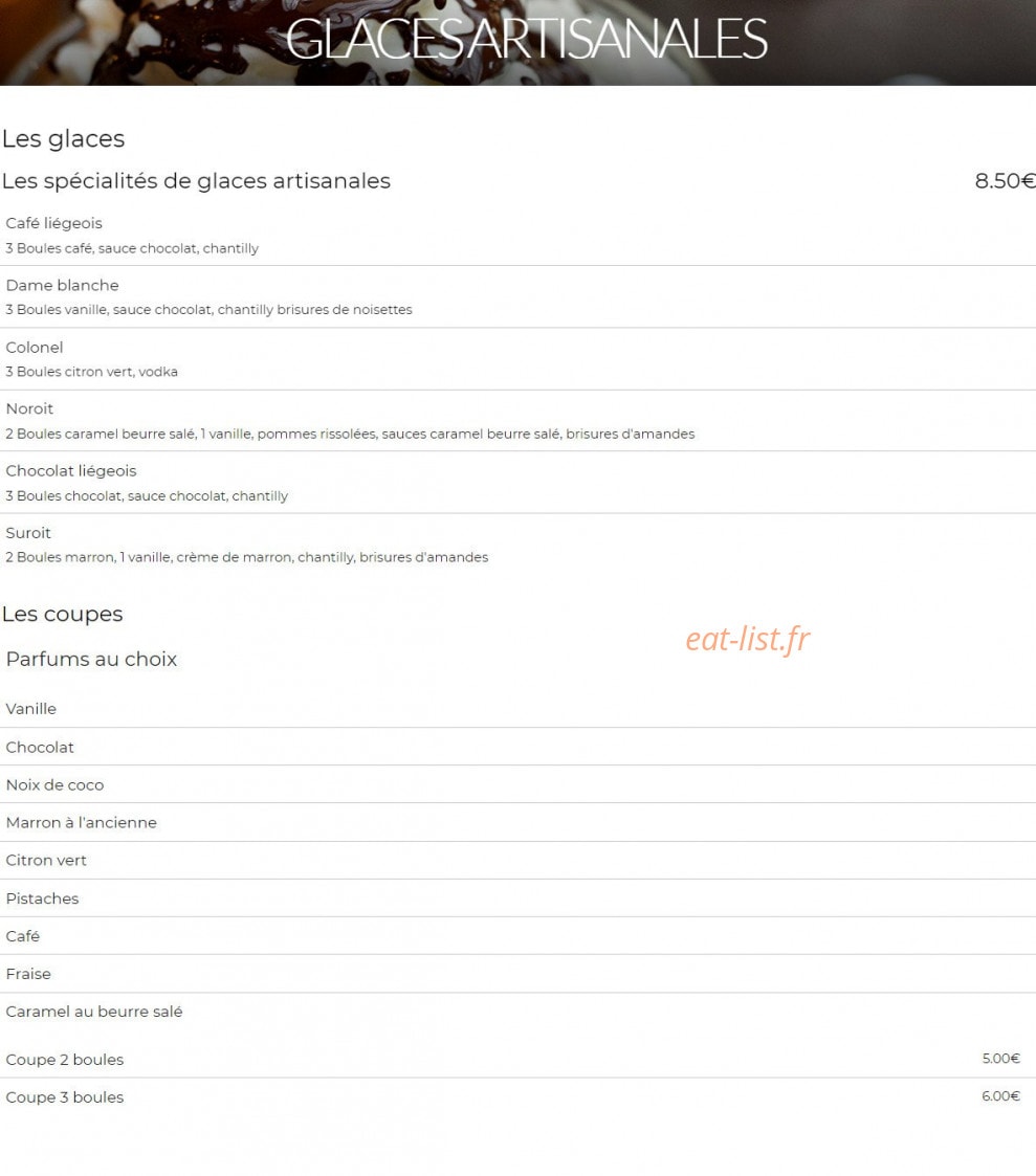 Crêperie Paris Breizh — carte page 7