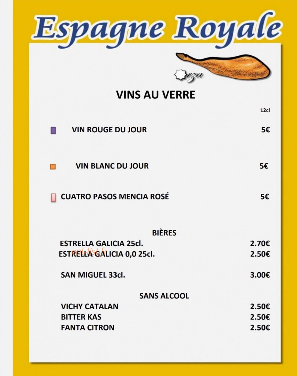 Espagne Royale — carte page 2