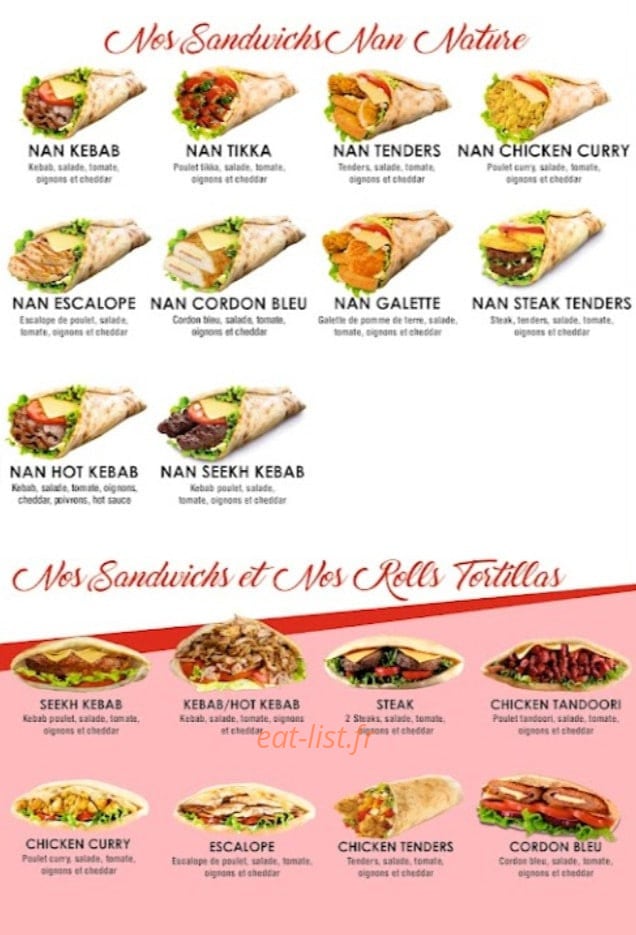 Favorite Taste — carte page 2