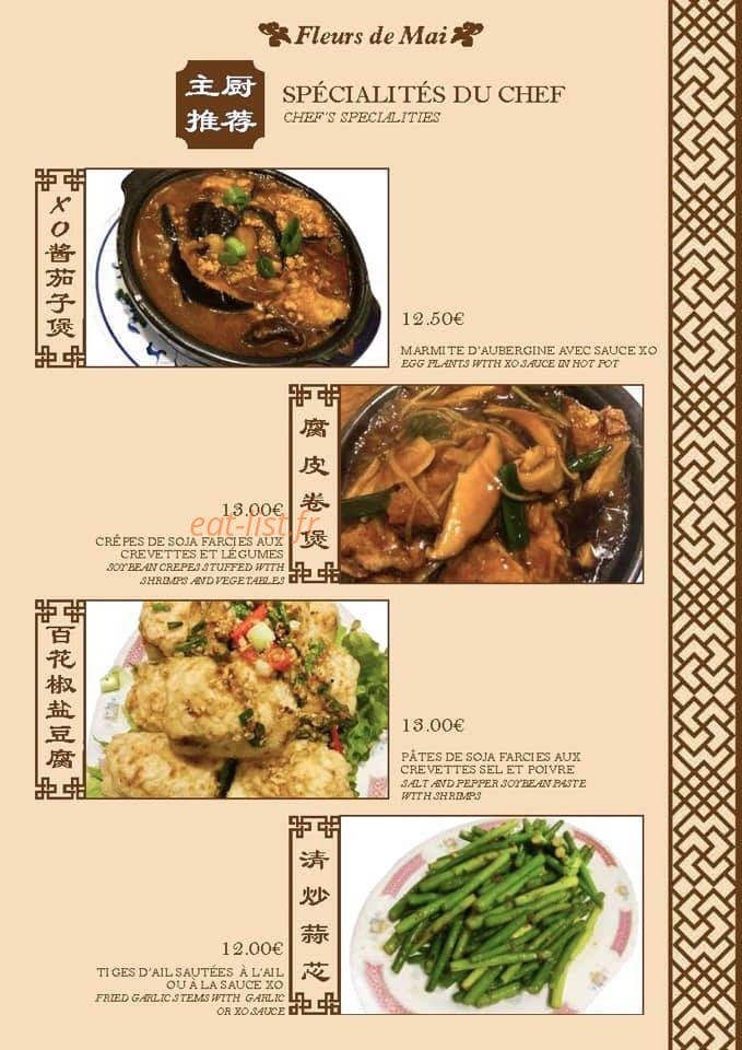 Fleurs de Mai — carte page 14