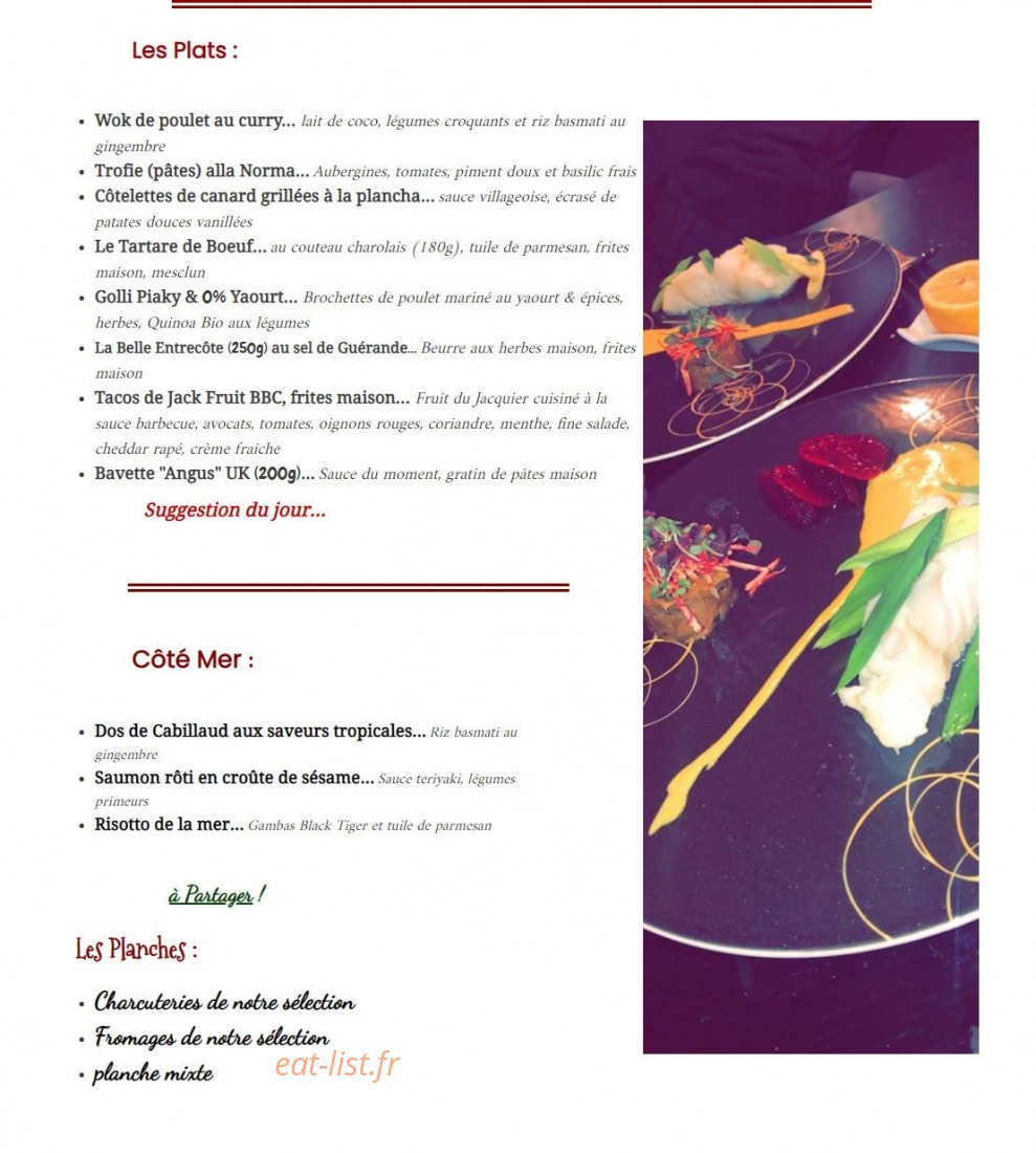 French Eyes — carte page 2