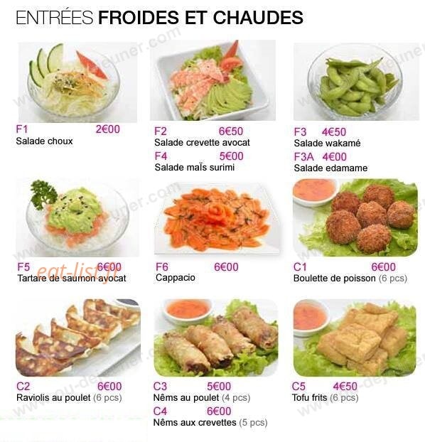 Fuku sushi — carte page 10