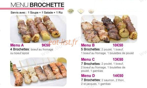 Fuku sushi — carte page 6