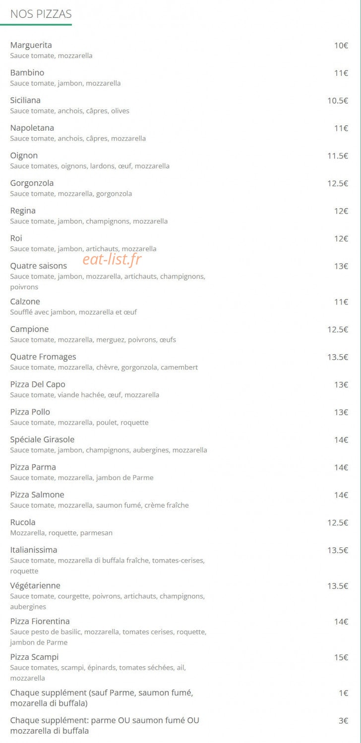 Girasole Due — carte page 4