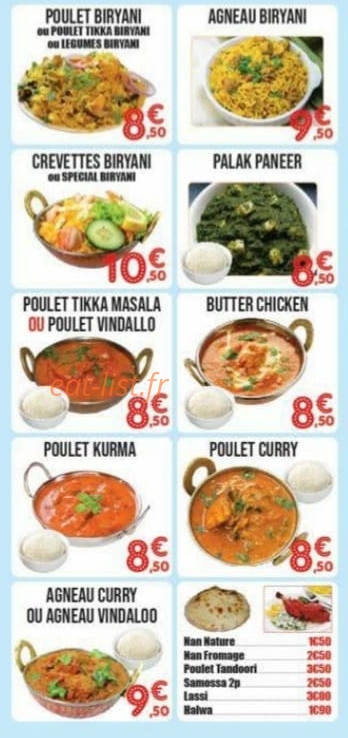 Golden Fried Chicken — carte page 3