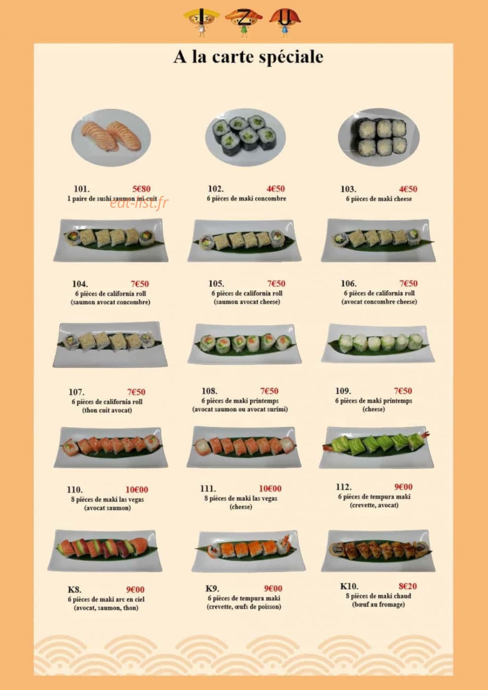 Izu — carte page 15