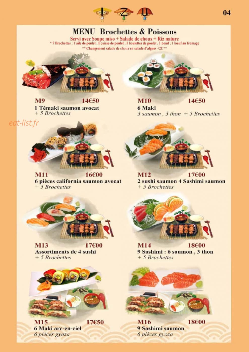 Izu — carte page 4