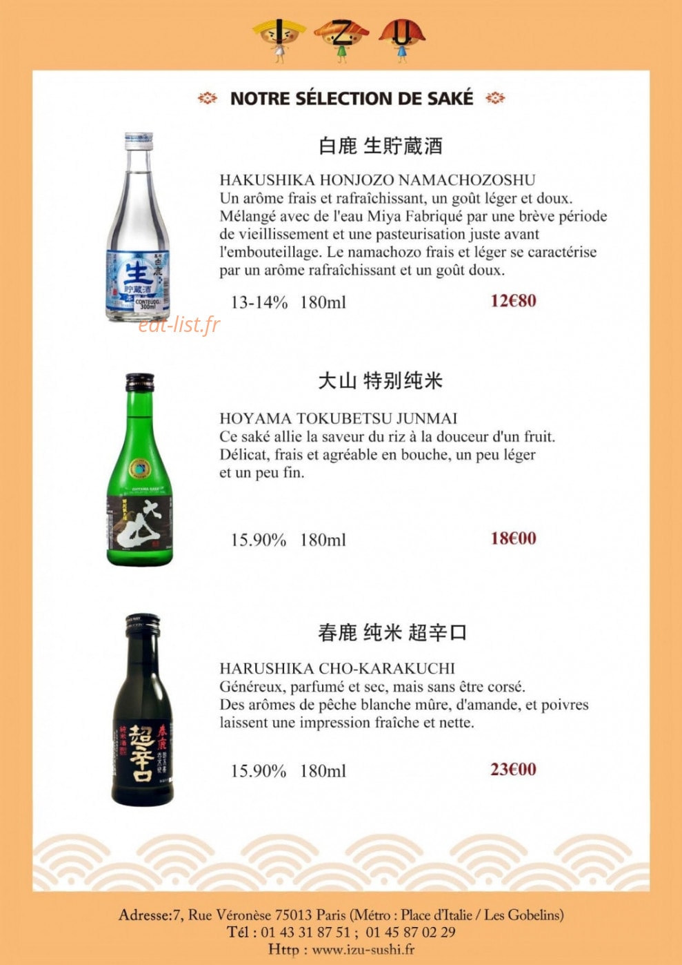 Izu — carte page 16