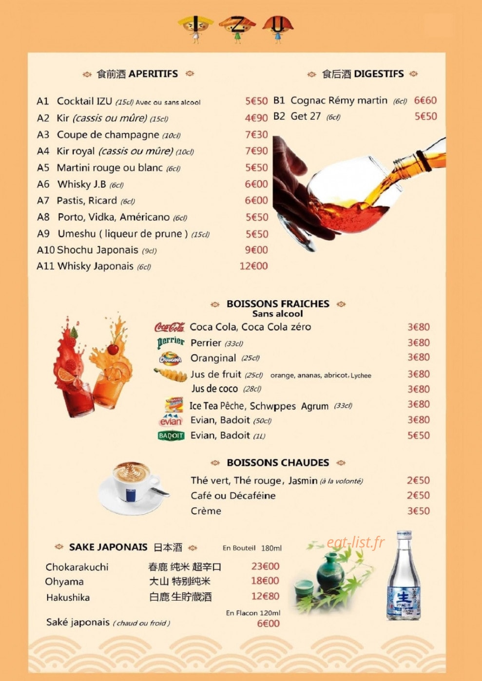 Izu — carte page 17