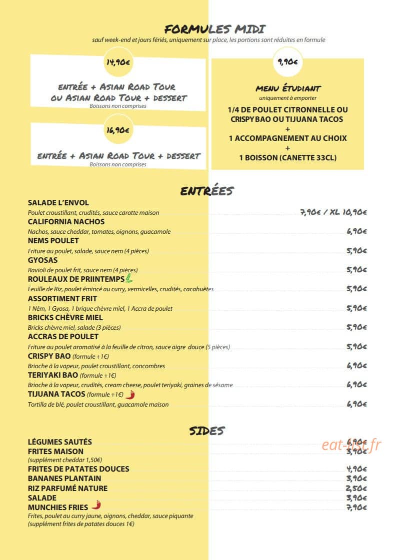 L’Envol — carte page 1