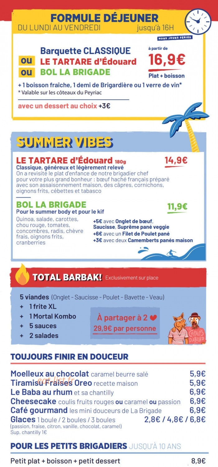 La Brigade — carte page 2