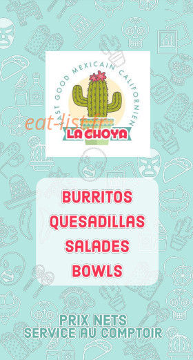 La Choya — carte page 1