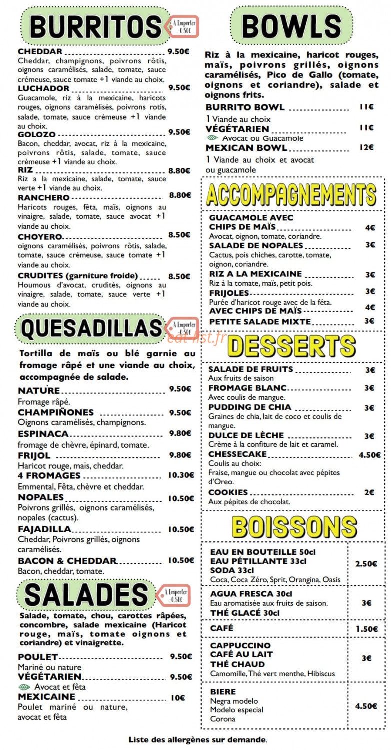 La Choya — carte page 4
