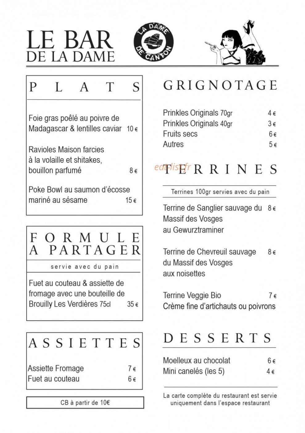 La Dame de Canton — carte page 5