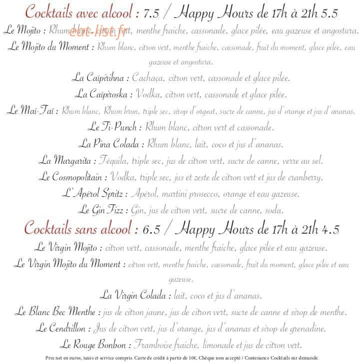 La Halte Des Taxis — carte page 6