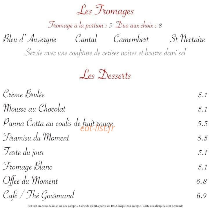 La Halte Des Taxis — carte page 4