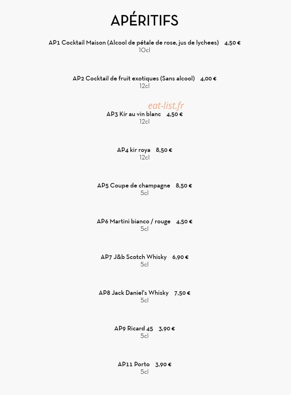 La Mangue Verte — carte page 1