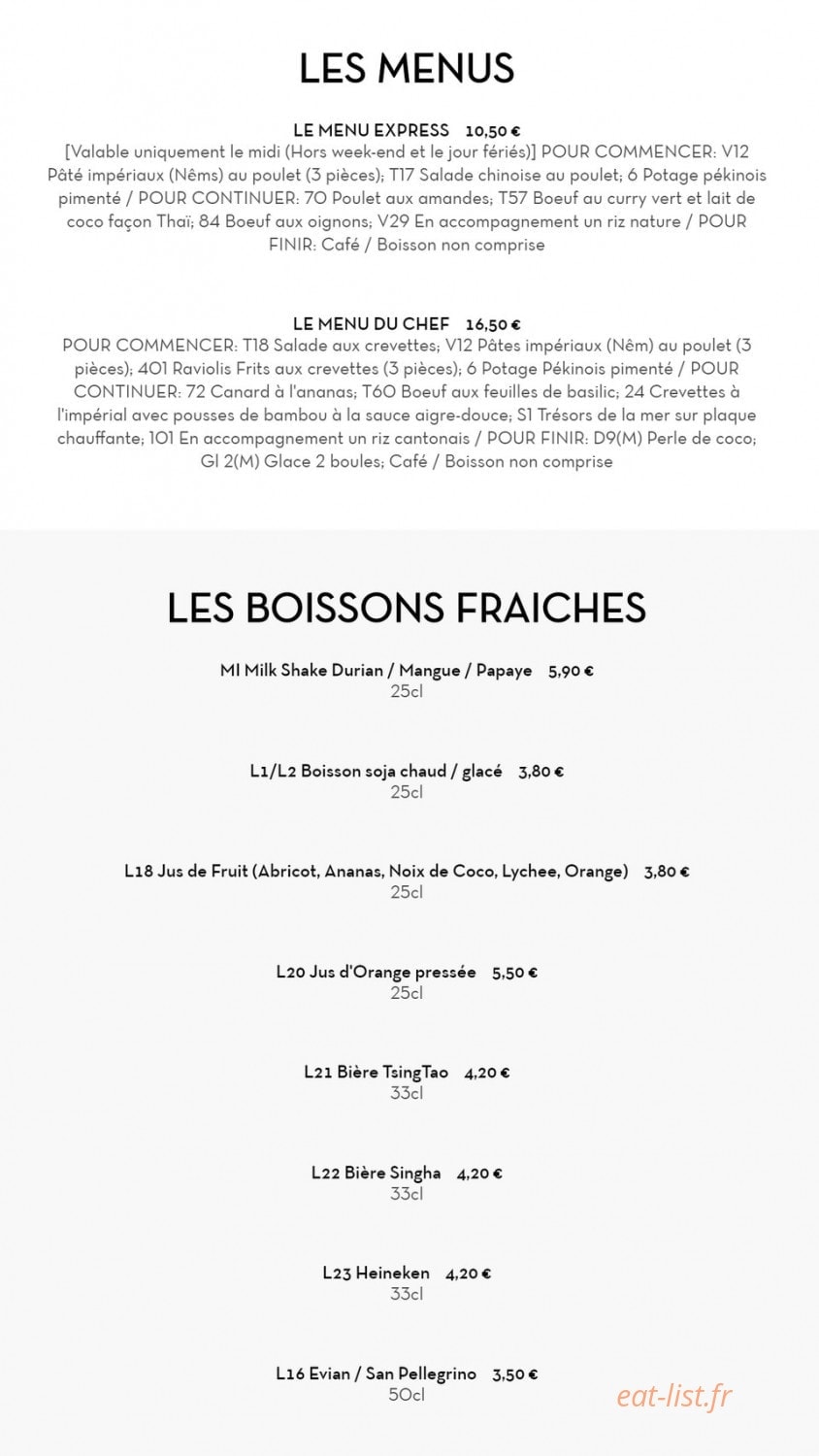 La Mangue Verte — carte page 14