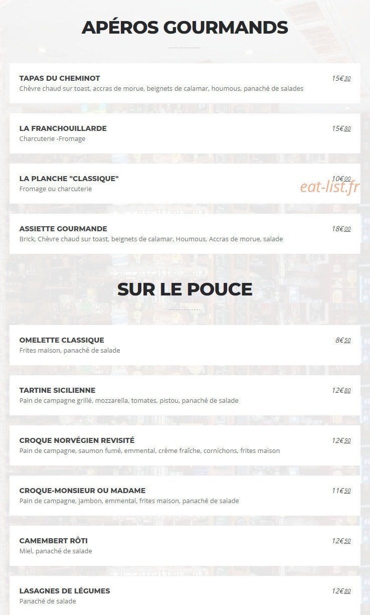 La Nouvelle Gare — carte page 1