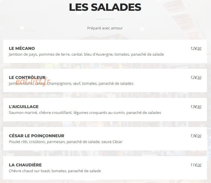 La Nouvelle Gare — carte page 6