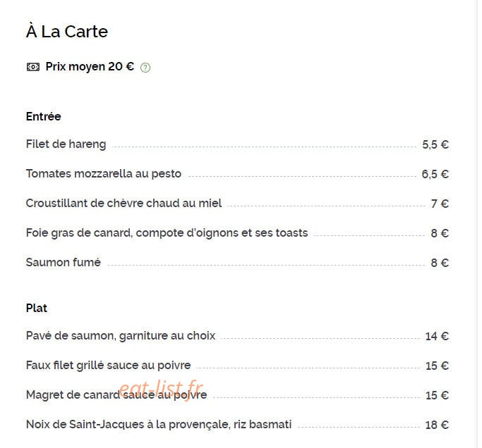 La Roseraie — carte page 2