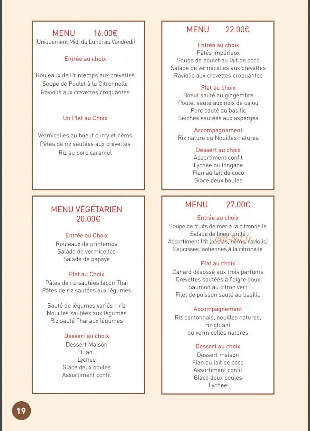 Lao Viet — carte page 19