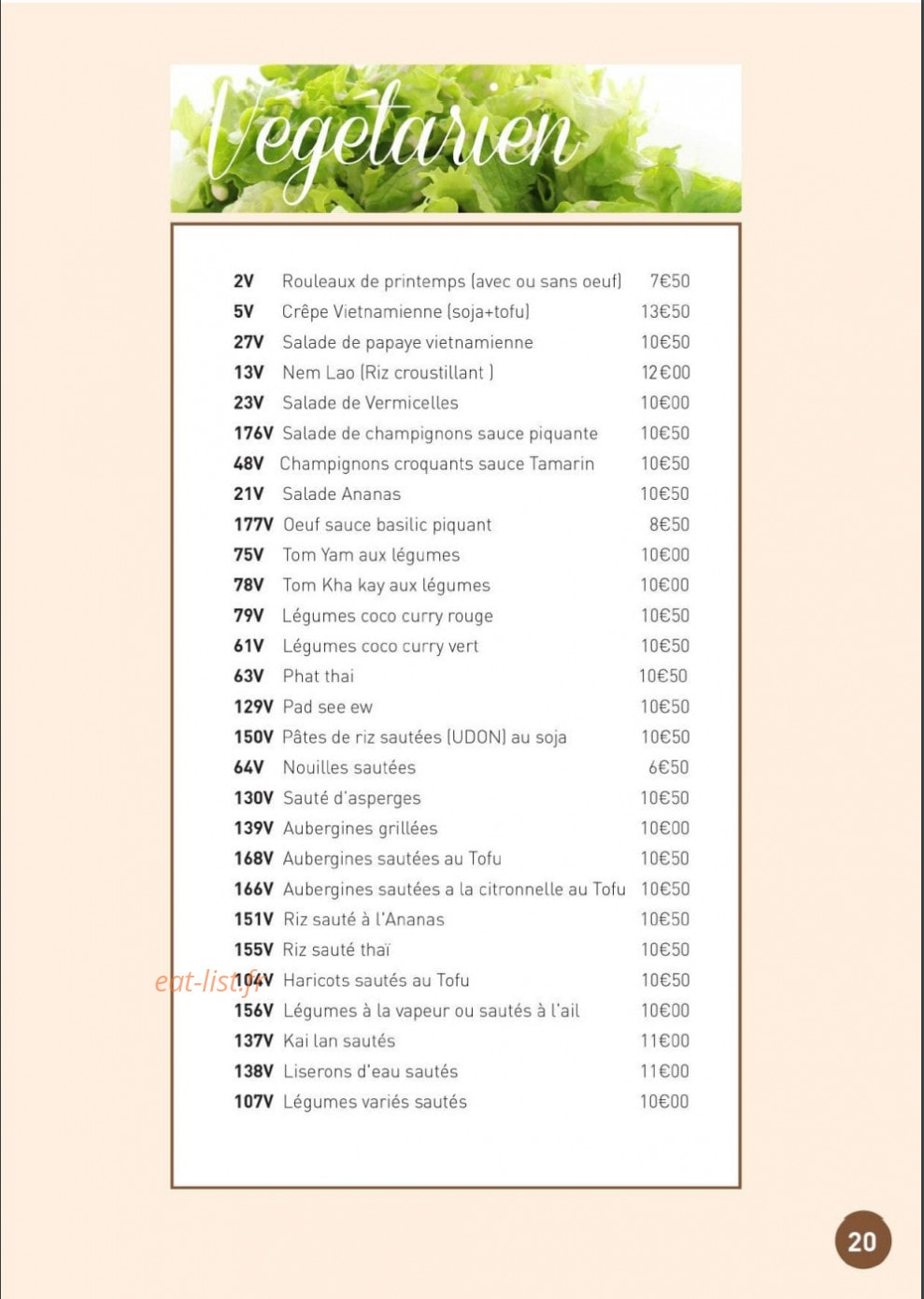 Lao Viet — carte page 20