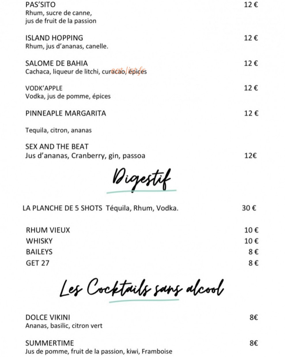 Le Bateau Phare — carte page 5