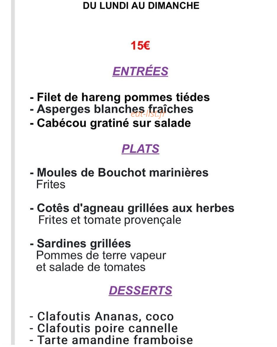Le Coche — carte page 1