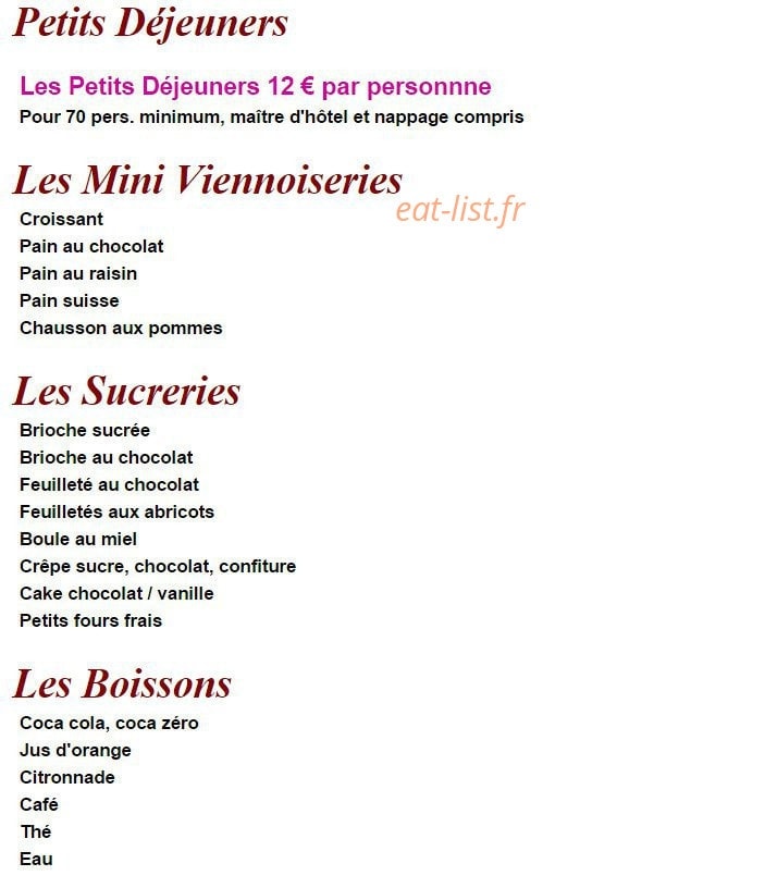 Le Comptoir de Simon — carte page 4