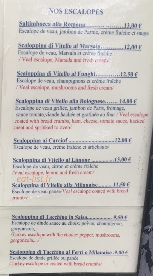 Le Convivial — carte page 5