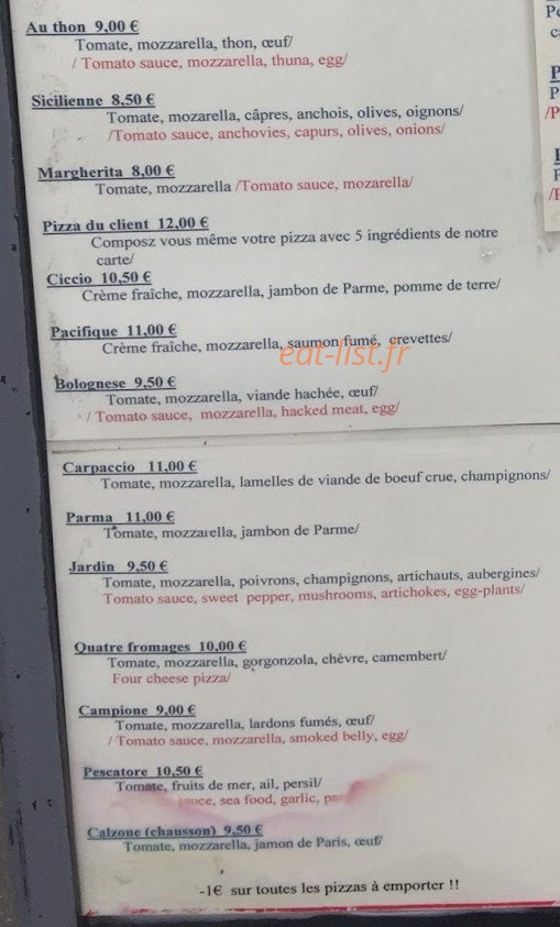Le Convivial — carte page 2
