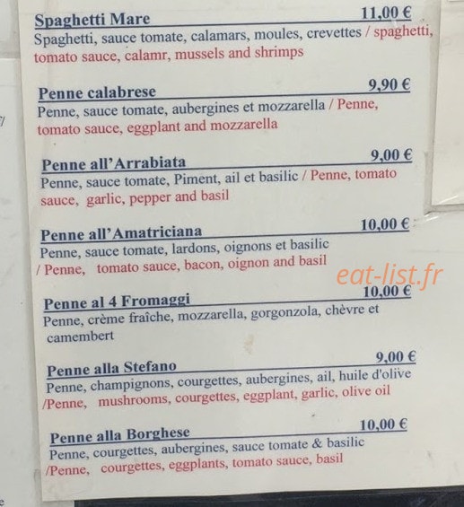 Le Convivial — carte page 4