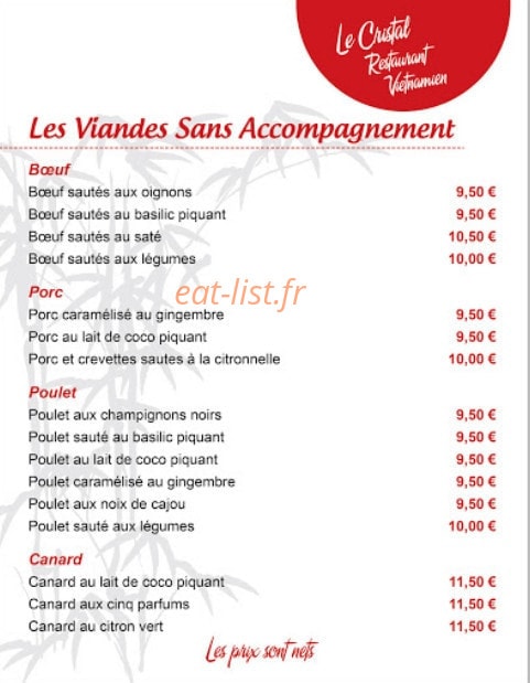 Le Cristal — carte page 5