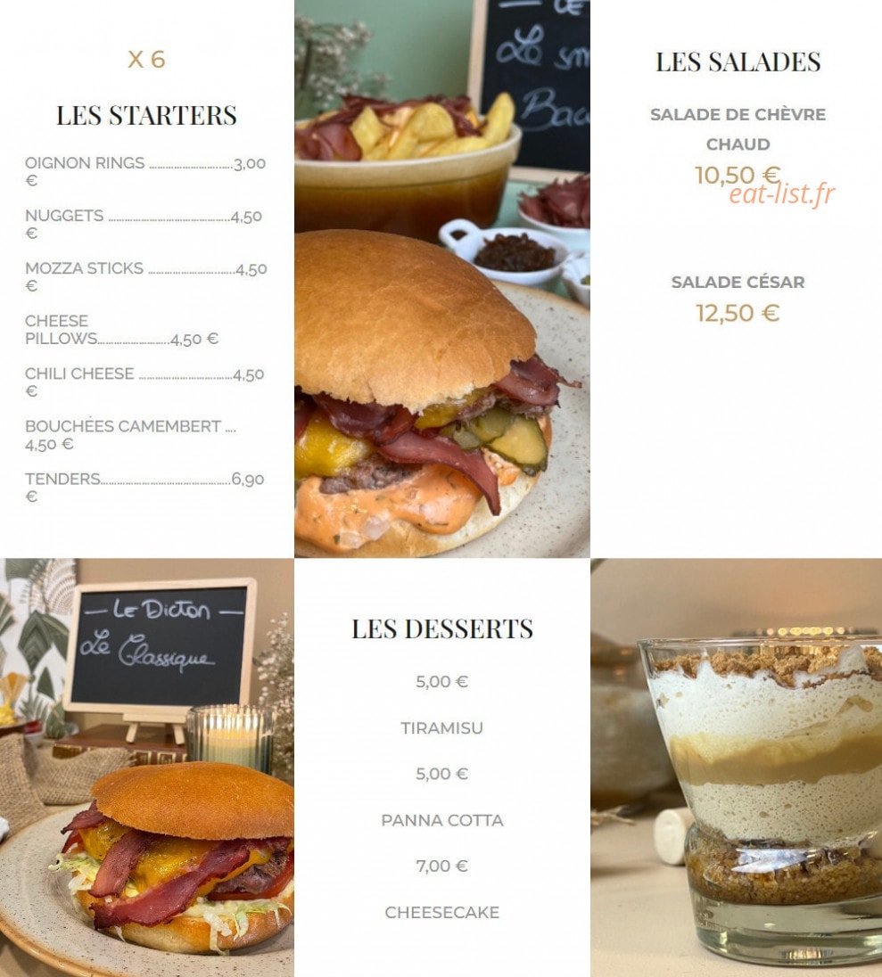 Le Dicton — carte page 2