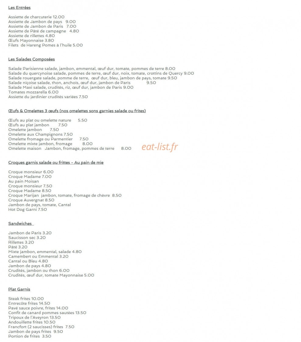 Le Marijan — carte page 1