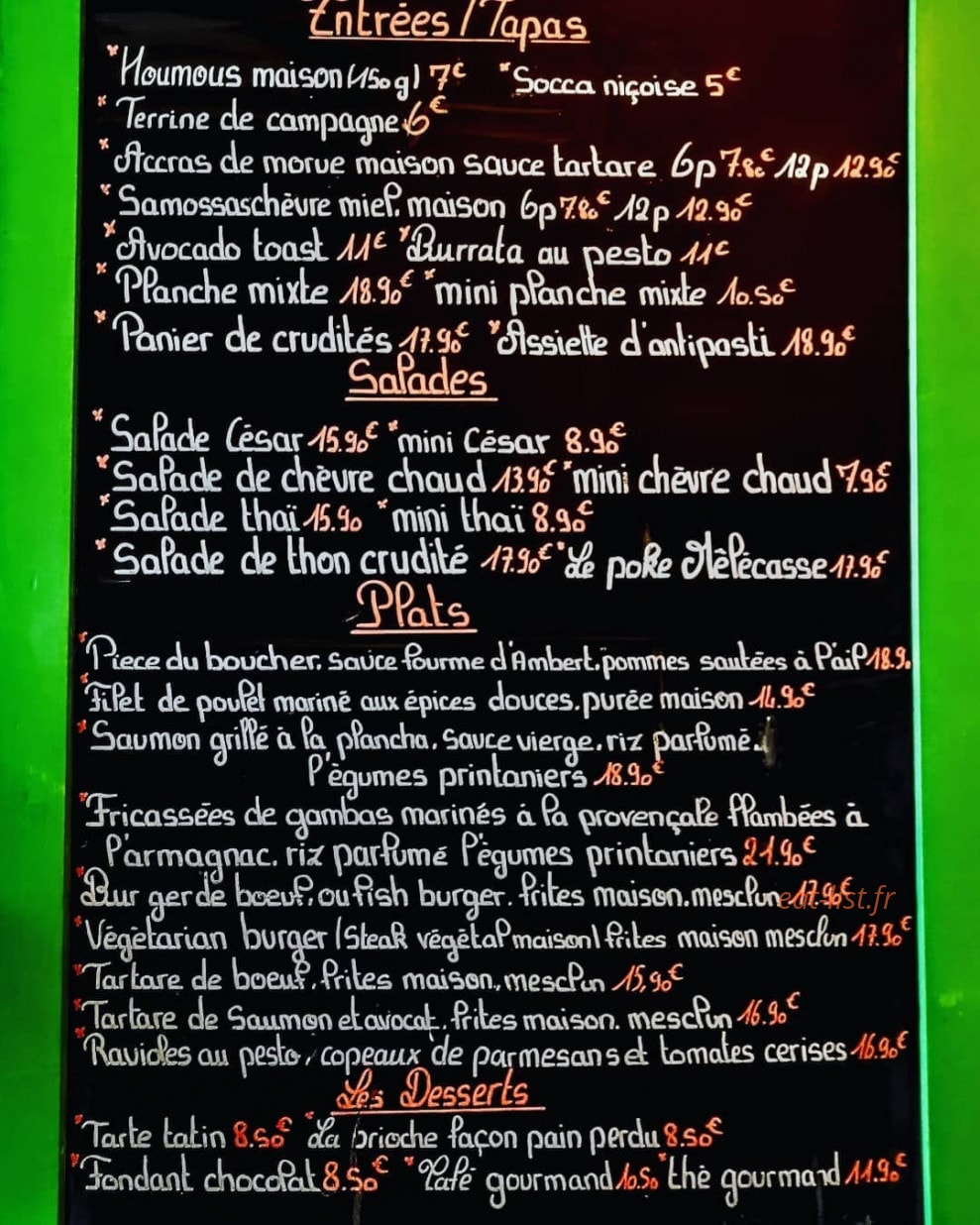 Le Mêlécasse — carte page 1