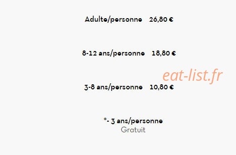 Le Royal Fondue — carte page 3