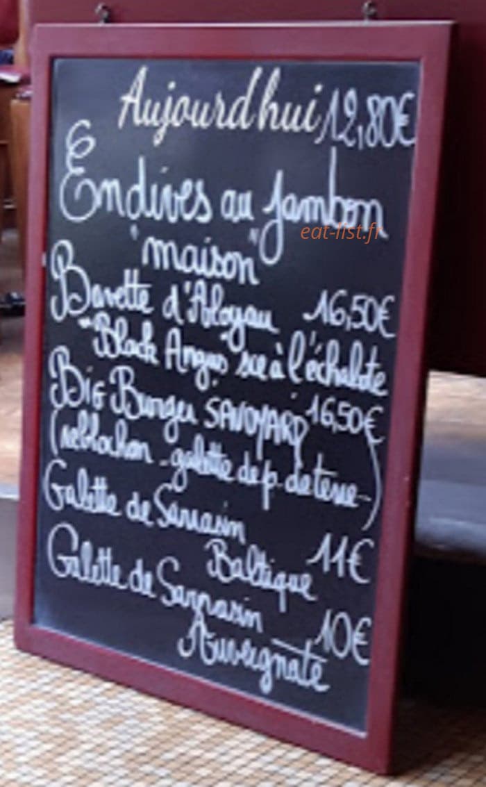 Le Saint Marcel — carte page 1