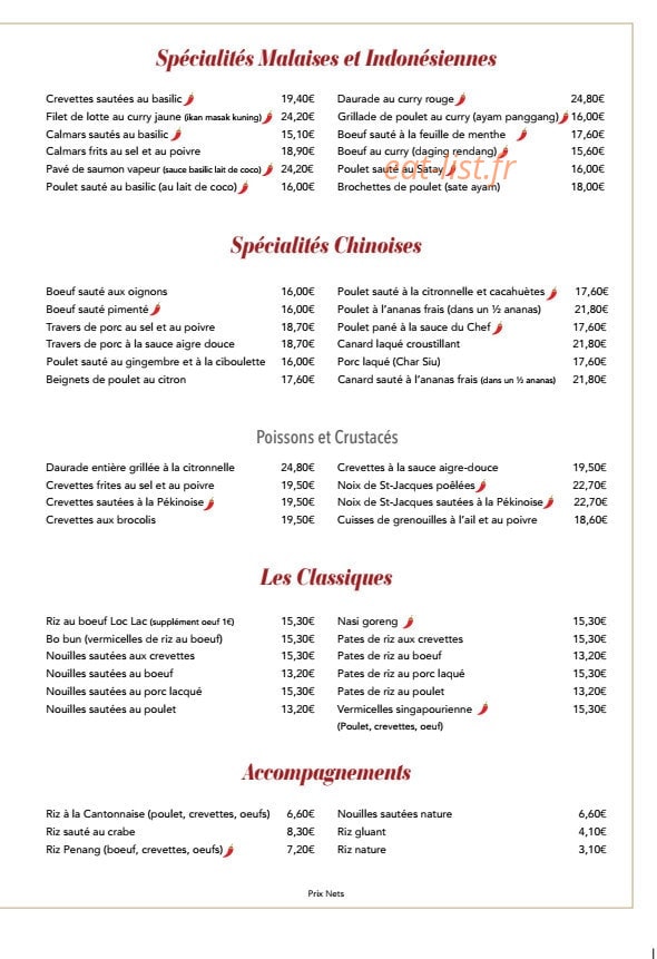 Le Sarawan — carte page 3