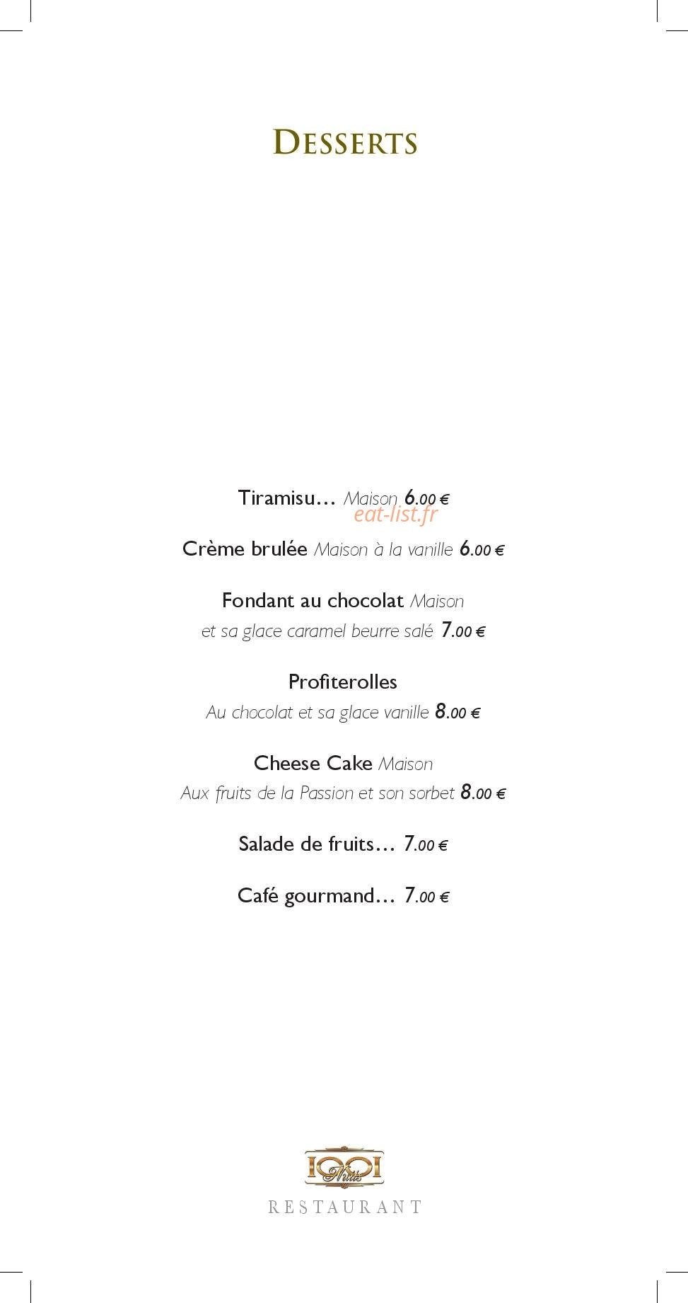 Les 1001 nuits — carte page 3